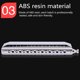 thumbnail image 4 of qimei Armónica Cromática de 16 Agujeros y 64 Tonos en Do, Estuche Incluido, Color Plateado, Material Metálico, Ideal para Músicos Profesionales y Principiantes., 4 of 6