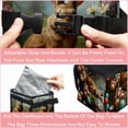 thumbnail image 4 of Easter Mini Trash Can Car Garbage Can Trash Can for Car - Foldable, with Lid, Leak-Proof, Hanging Storage Bag, 4 of 6