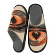 thumbnail image 2 of IAUYY Memory Foam House Slippers Suitable for Both Men and Women. Comfortable, Anti-Slip Plush Flat-Bottomed Slippers The Best Holiday Gift A Heart-shaped Eye, 2 of 9