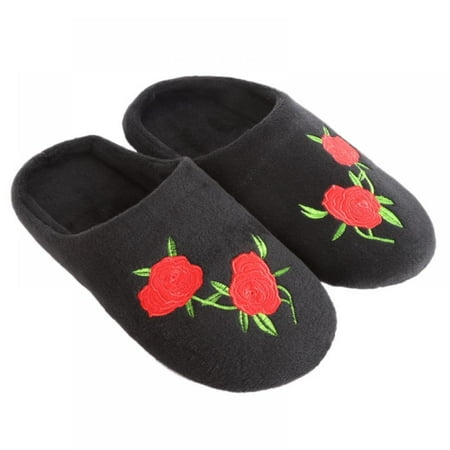 

Women Slippers Memory Foam House Shoes Indoor Outdoor Non Slip Comfortable Bedroom Slipper Closed Toe Hand Free Shoes