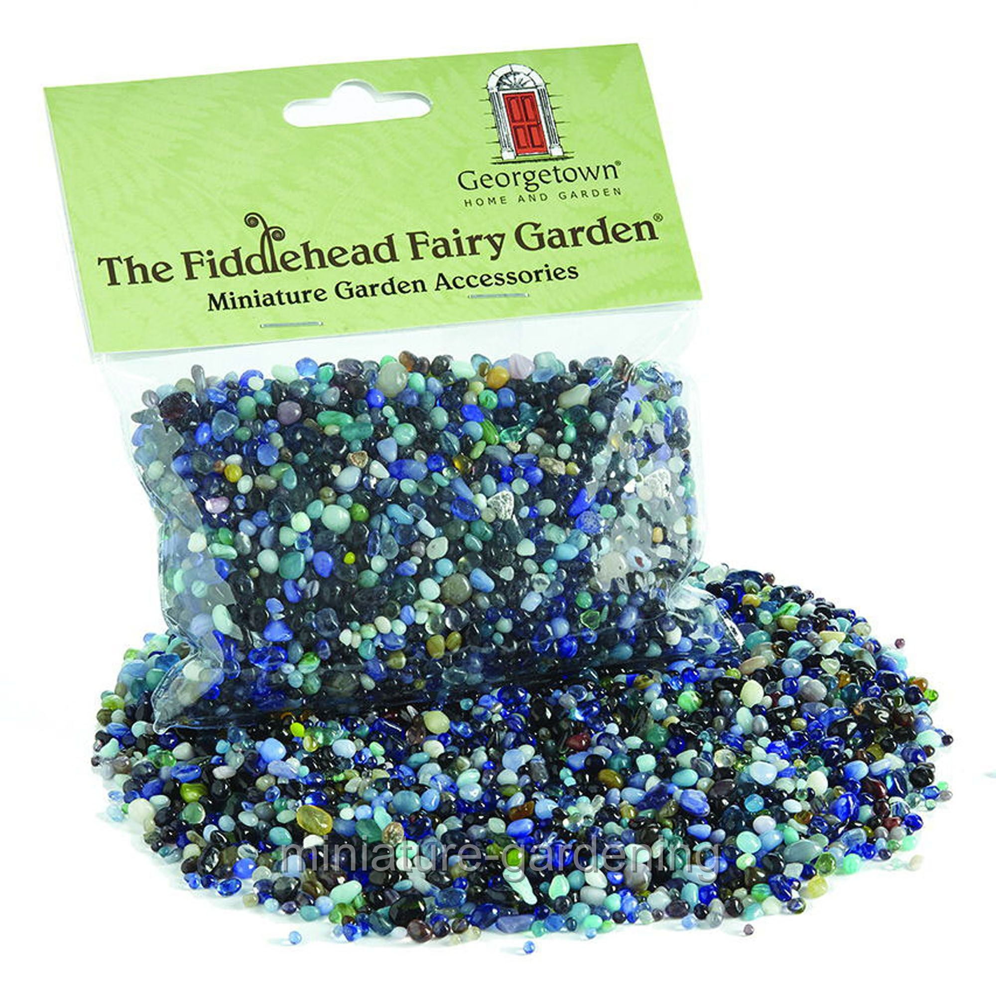 glass garden pebbles