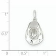 thumbnail image 2 of Beautiful Sterling Silver Cowboy Hat Charm, 2 of 2