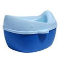thumbnail image 2 of Orinal de entrenamiento para bebés perfecl asiento de inodoro portátil azul, 2 of 8