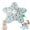 Blue-1, variant on Teazys Cat Toy, Teazys Peeky Tail 2.0 Cat Toy, USB Rechargeable 3modes, Dynamic Design with Three Modes, Secure Base Pad and Easy to Install, Ideal for Indoor Cats to Play With