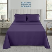 LDC Lux Decor Collection Lux Decor Collection All Bed Sheets 1800 Thread Count 6 Piece Bedding Sets Queen with Flat Sheet and Fitted Sheet and Pillowcases