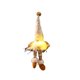thumbnail image 2 of Christmas Scene Dress Up With Lights Sitting Knitting Golden Forest Doll Ornaments Nightlight Ornaments, 2 of 7