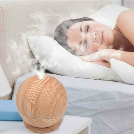

bvgfsahne LED Diffuser Humidifier Oil Aromatherapy Air Aroma Aroma Humidifier