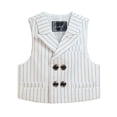 thumbnail image 1 of KYAIGUO Gilet de Costume Formel pour Garçons Tout-Petits 2-15 Ans Robe Classique à Col pour Mariage Fête, 1 of 6