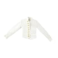 thumbnail image 4 of Figuras de acción Ropa Escala 1:6 Uniforme histórico Traje Miniatura coleccionable Top blanco, 4 of 9