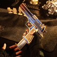 thumbnail image 3 of Rompecabezas MU Pistola de Goma Desert Eagle Llama Azul de Madera, 3 of 8