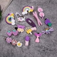 thumbnail image 4 of Mialoley Petites Filles Princesse Épingles à Cheveux, Doux Style Animal / Fleur Bangs Clip, 4 of 7