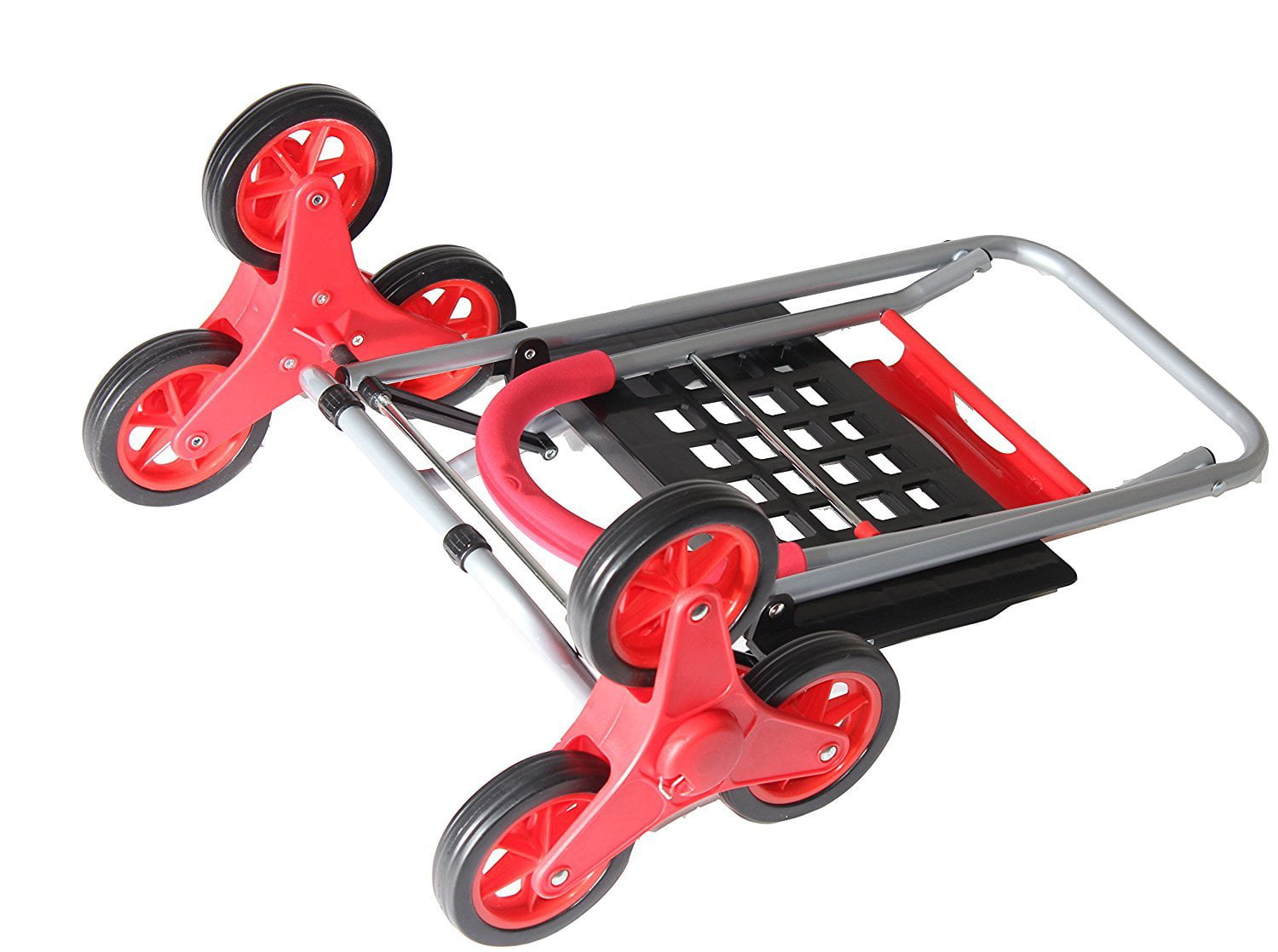 Red Handtruck Hardware Garden Utilty Cart Stair Climber Mighty Max 2 Personal Dolly 