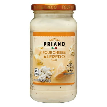 Four Cheese Alfredo Sauce, 15 oz- Pack of 5