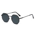 thumbnail image 2 of Wutalume Advanced Unisex Retro Sunglasses, Large Frame Flat Mirror Lens, Classic Oversized UV Protection Sun Glasses for Men and Women, Daily Fashion Outdoor Wear,A, 2 of 6