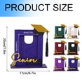 thumbnail image 3 of kjfeif Class of 2026 Wooden Graduation Picture Frame Vertical Desktop Ornament Commemorative Photo Display for Photo Tabletop Display for College High School Graduate, 3 of 9