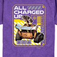 thumbnail image 3 of Disney Wall-E - All Charged Up - Toddler & Youth Short Sleeve Graphic T-Shirt, 3 of 6