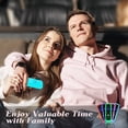 thumbnail image 5 of 3 Pack Remote Cover for Roku TV Remote Control, Battery Cover for TCL Hisense Roku TV Steaming Stick 4k 4K+ Roku Voice Remote, Universal Silicone Sleeve Case with Glow in The Dark (Blue/Green/Purple), 5 of 6