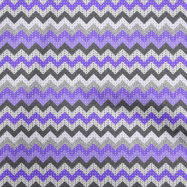 oneOone Polyester Spandex Medium Purple Fabric Chevron Sewing Craft Projects Fabric Prints By Yard 56 Inch Wide-B0