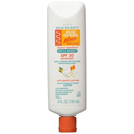 sunblock bug spray