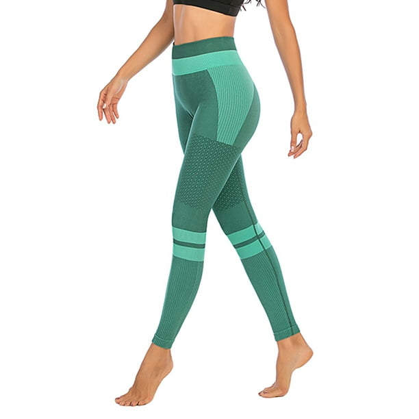 Women��s High Waist Seamless Leggings Ankle Yoga Pants Squat Proof Workout  Tight Yoga Pants - Walmart.com