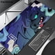 thumbnail image 4 of Oni-alfombrilla grande para ratón de juegos, tapete japonés negro para mesa de escritorio, alfombrilla grande para ratón XXL 90x40, alfombrilla para teclado y ratón, empresa 100x50, 4 of 5