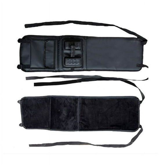 Yassdwbn Portable Tailgate Pad Shuttle Pad Protective Bike Rack w/ Strap For Pickup Truck