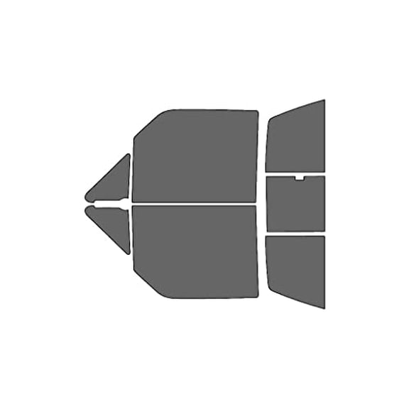 Rvinyl Window Tint Kit Compatible with Toyota Pick Up 1983-1985 - Complete Precut Kit - 35%