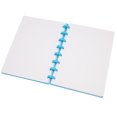 thumbnail image 4 of Carpeta con agujeros en forma de seta A5, papel de escritura recargable, cuaderno, suministros escolares (punto azul claro), 4 of 5