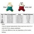 thumbnail image 2 of NovaStitch Dog Sweater Winter Knitted Sweatshirt Pets Puppy Clothes Puppy Fall Winter Clothes for Small to Medium Dogs Red M, 2 of 6