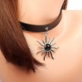 thumbnail image 3 of Gargantilla para mujer, Collares góticos negros para mujer, Gótico, 3 of 3