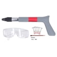 thumbnail image 1 of Mini Portable Nail Shooting Machine with 5 Nails Manual Nail Wall Fastening Tool for Home DIY Woodworking, 1 of 9