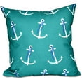 thumbnail image 1 of Simply Daisy 16" x 16" Anchor Whimsy Geometric Print Outdoor Pillow, 1 of 1