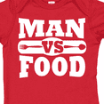 thumbnail image 4 of Inktastic Man vs Food Boys or Girls Baby Bodysuit, 4 of 5