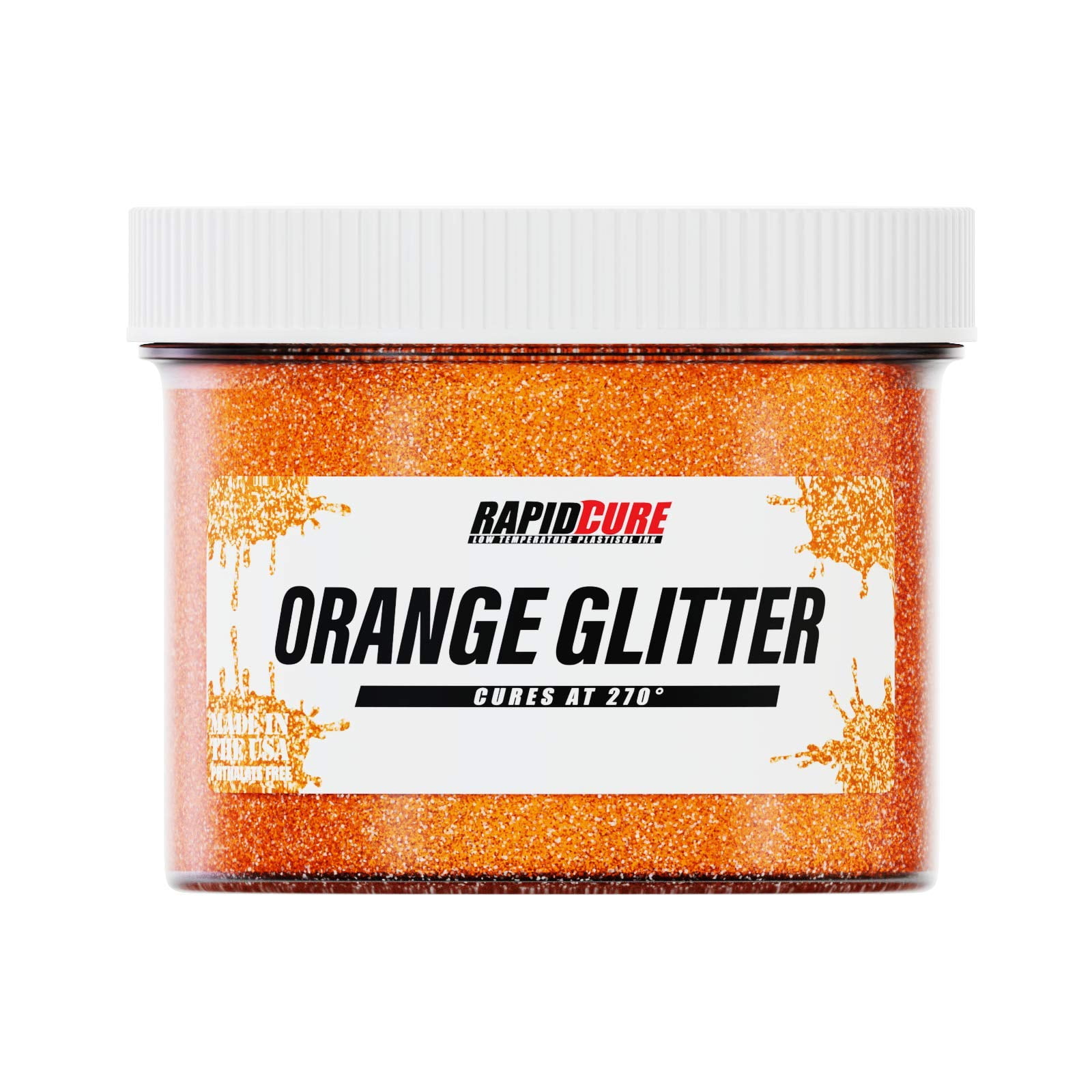 Rapid Cure Fluorescent Orange Screen Printing Ink (5 Gallon 640oz