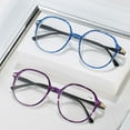 thumbnail image 4 of Big Frame Square Anti-blue Light Glasses Frame Oversized Eyewear Eyeglasses *, 4 of 13