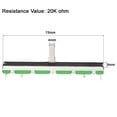 thumbnail image 2 of Uxcell Variable Resistors 75mm Straight Slide Potentiometer B20K Ohm Dual Channel 5 packs, 2 of 5