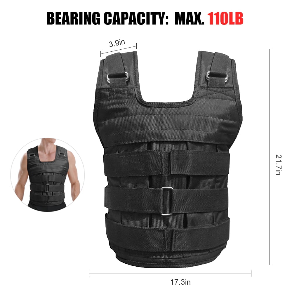 Fuel Pureformance Adjustable Weighted Fitness Vest 40 Lb. Walmart
