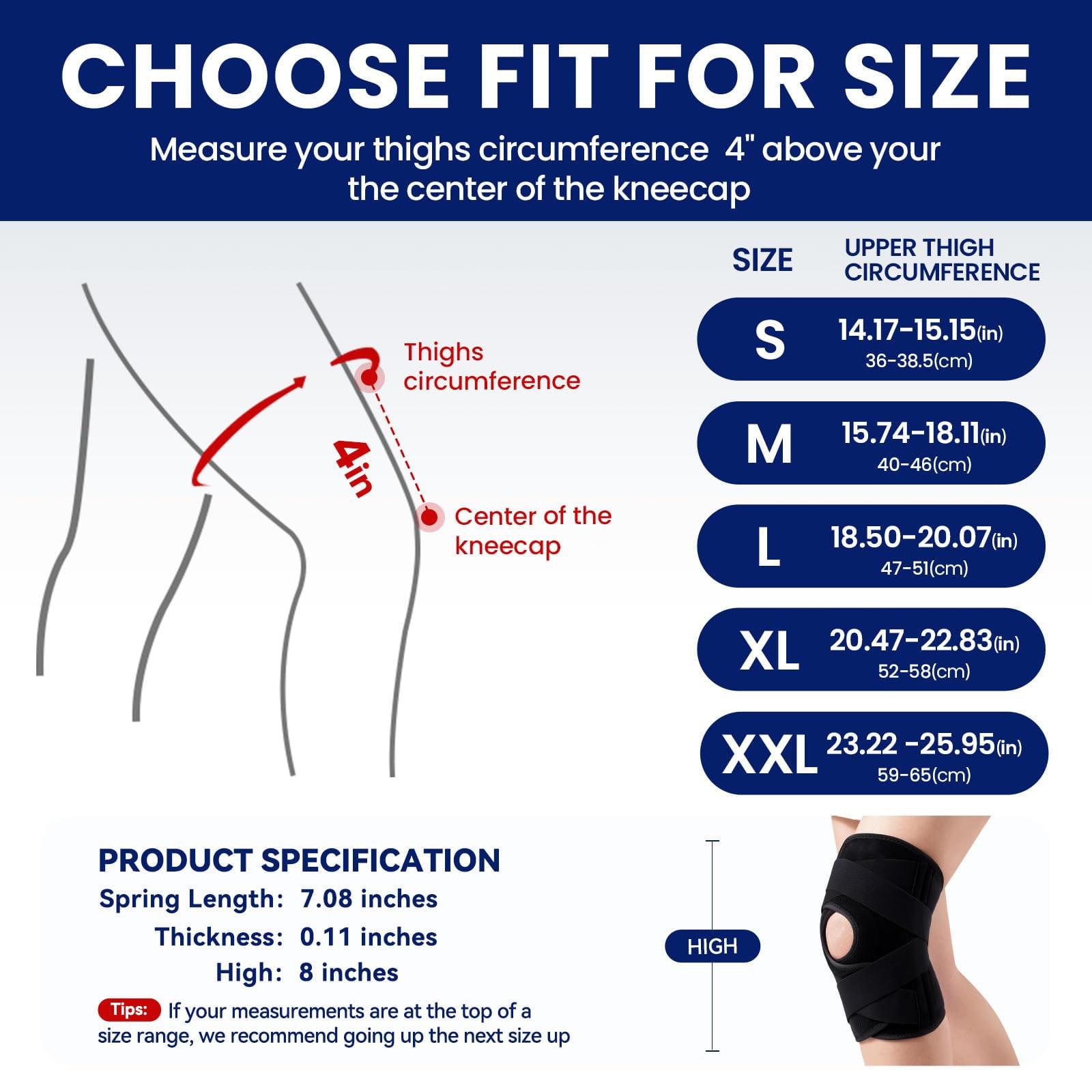 Knee Brace with Side Stabilizers for Meniscus Tear Knee Pain,ACL/MCL Injuries, Compression Knee Sleeve for Knee Pain Arthritis Recovery Joint Support, Joint Pain, Runner, Workout-XXL