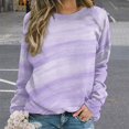 thumbnail image 2 of Sweatshirt For Womens Crewneck Colorful Marble Pattern Hoodies Teen Girls Cute, 2 of 7