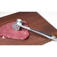 thumbnail image 4 of Martillo para carne sólido de aleación de zinc de grado alimenticio de primera calidad con clavos de doble cara, mazo para carne, 8,7 pulgadas..., 4 of 8