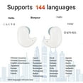 thumbnail image 4 of Auriculares de Traducció de Voz, Auriculares Con Traductor de Idiomas en Tiempo Real Con 144 Idiomas Compatibles, Tiempo de Respesta Rápido Inferior A 0,5 S, Traductor EN, 4 of 7