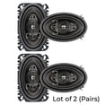 thumbnail image 3 of (Pack of 2) PIONEER TS-A4670F 4"" x6 4-Way Coaxial Speaker, Black(Pair), 3 of 6