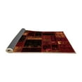 thumbnail image 2 of Ahgly Company Indoor Rectangle Patchwork Orange Transitional Area Rugs, 7' x 9', 2 of 4