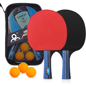 Killerspin JET200 Official Size Beginner Table Tennis Paddle, Mocha ...
