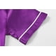 thumbnail image 3 of Conjunto de pijama Umeyda para niñas, satén, ropa de dormir, color morado, 11-12 años, 3 of 5