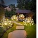thumbnail image 5 of Luces solares DEKAXID 420LED para exteriores, IP65, resistentes al agua, 300/200/60LED, para jardín, 1 paquete con 8 modos de iluminación., 5 of 5