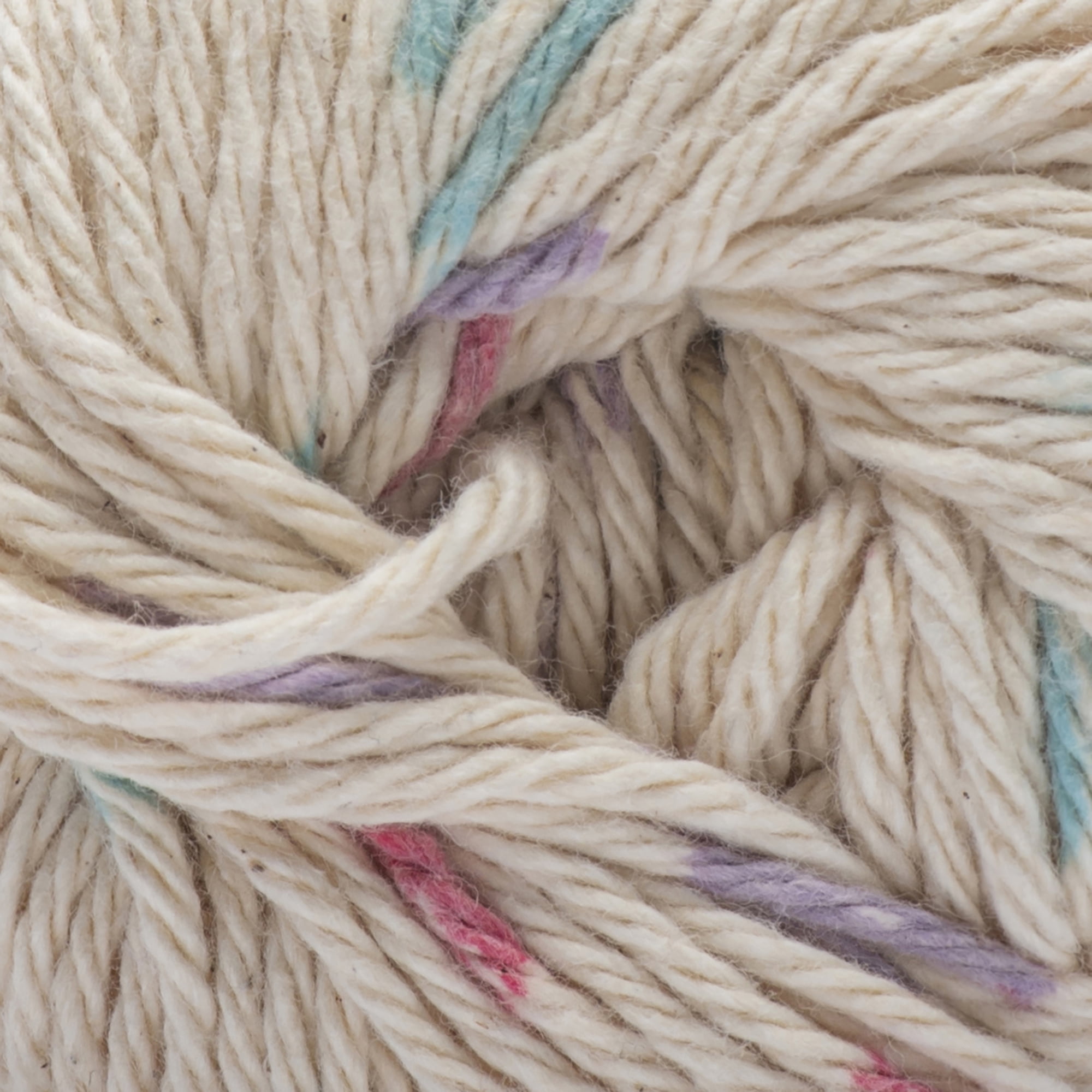 Loops & Threads Classic Cotton Patterned Yarn, 18 Pack