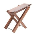 thumbnail image 1 of PUNK Black Walnut Wooden Foot Stool Footrest Rest Accessory for Guitar Parts, 1 of 12