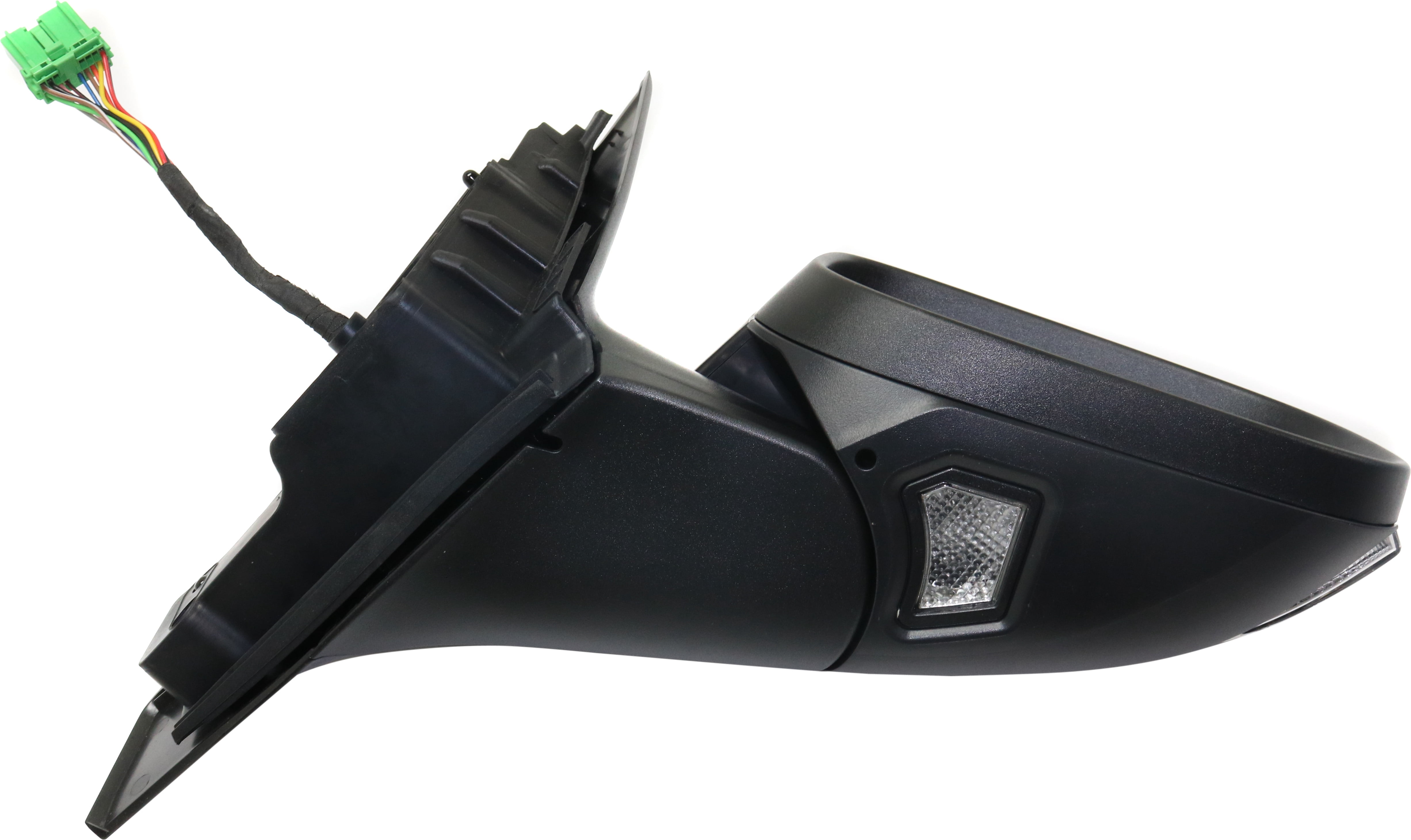 Mirror Compatible With 2012-2016 Volvo S80 Right Passenger Side Heated In-housing Signal Light Paintable Kool-Vue