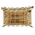 thumbnail image 3 of Mi Amore Large Gold-Tone Cuff Bracelet For Women TMB206, 3 of 3